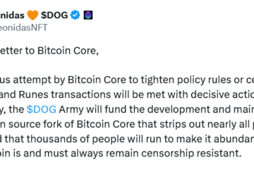 Ordinals dev floats forking Bitcoin Core amid censorship concerns