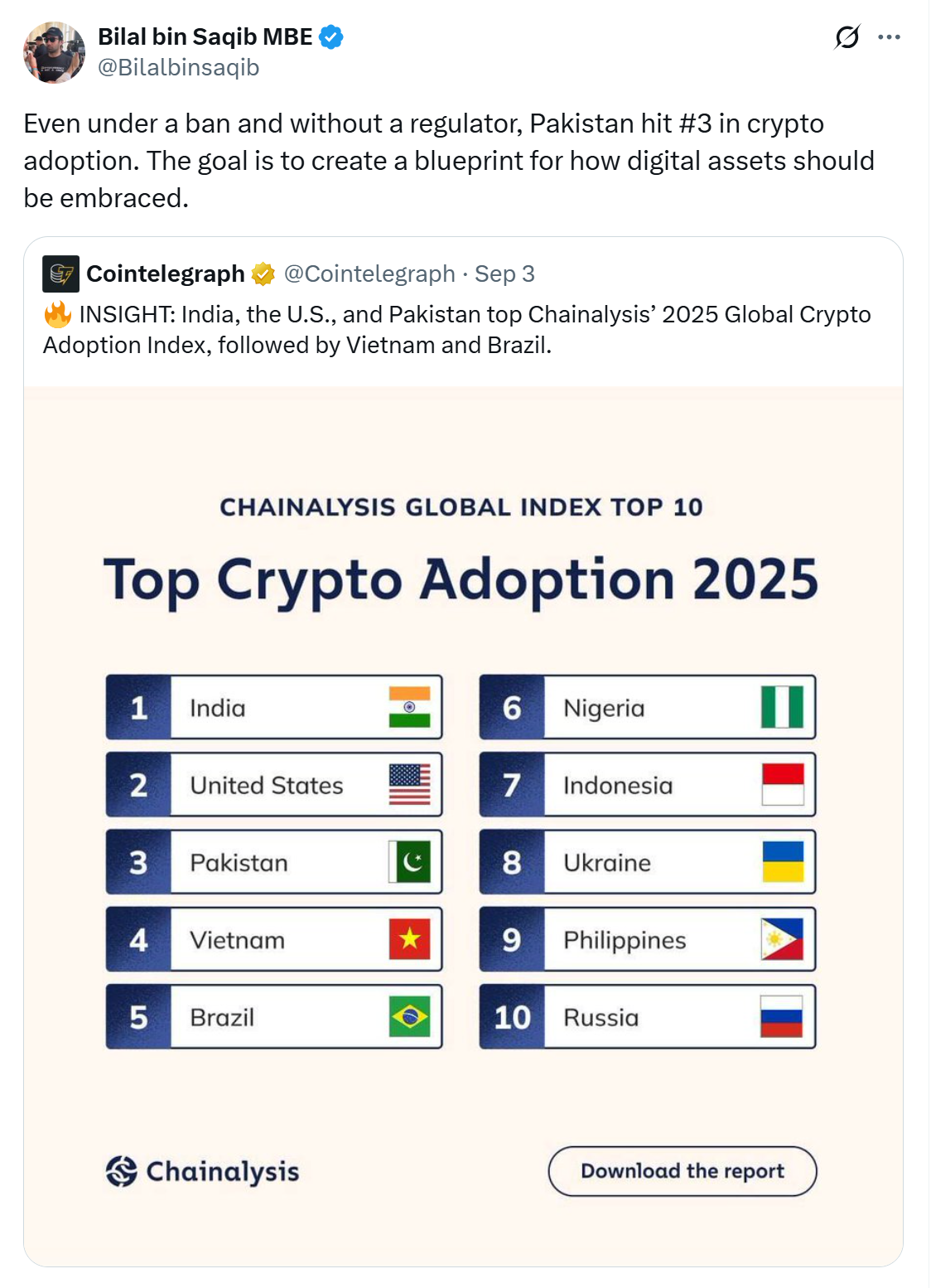 Pakistan invites global crypto firms to apply for operating licenses: Report