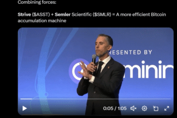 Ramaswamy-backed Strive buys Semler Scientific in Bitcoin treasury merger