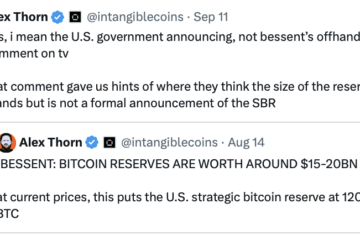 ‘Strong chance’ US will form Strategic Bitcoin Reserve this year: Alex Thorn