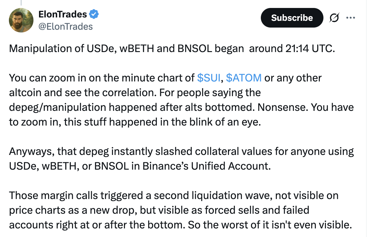 Crypto Biz: 'Sound money' meets a sound beating as Binance pledges bailout