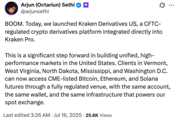 Kraken doubles down on US futures with $100M ‘Small’ acquisition