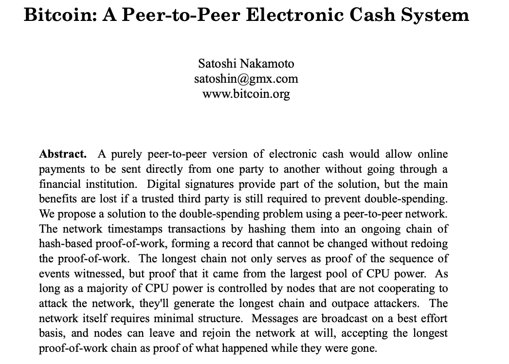 What is Bitcoin if not crypto? Rumored Satoshi Nakamoto weighs in